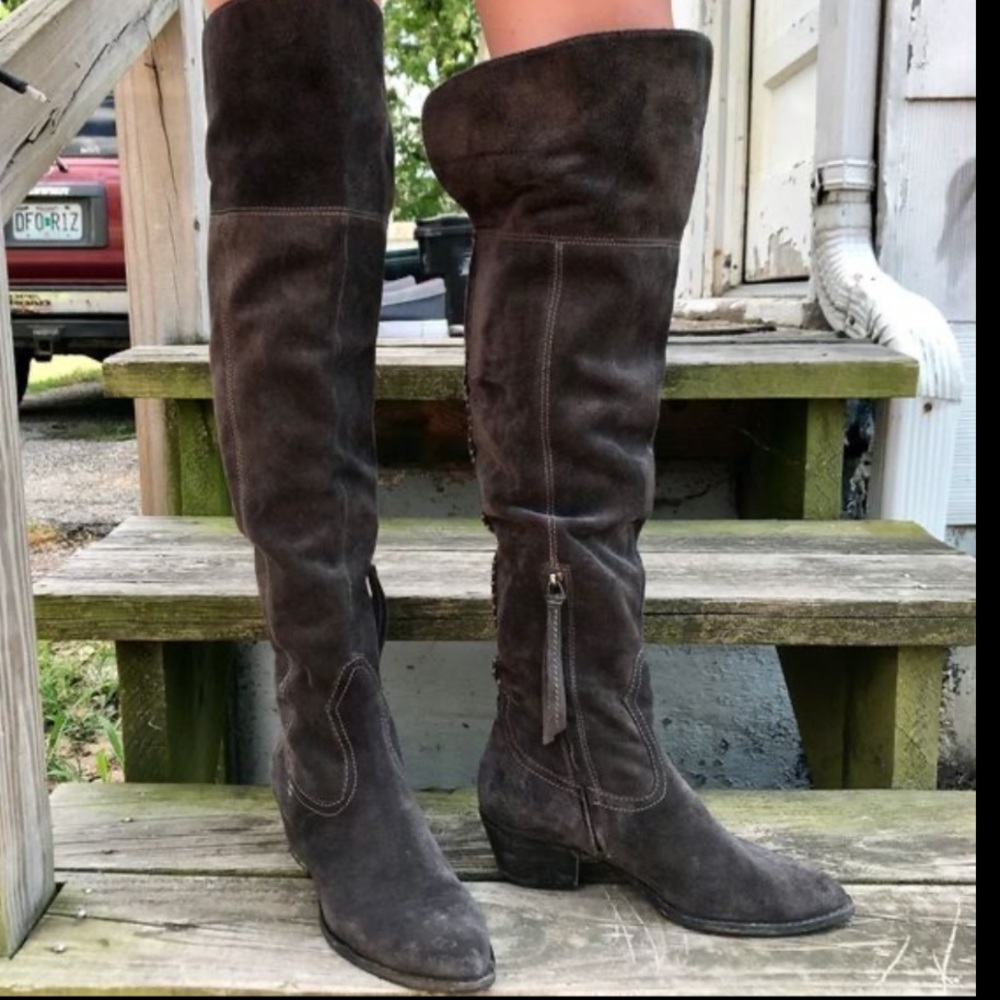 Dolce Vita Suede Over the Knee Boot